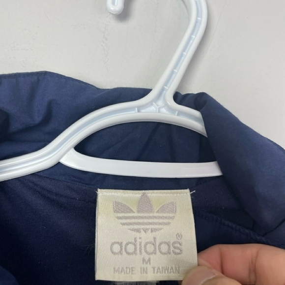 Vintage Adidas Lined Jacket Windbreaker 90s S/M Gender Neutral - Picture 5 of 10